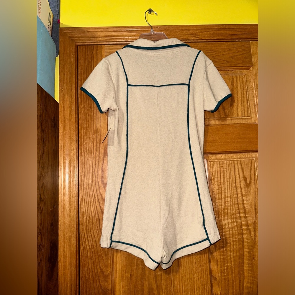 🏝️NWT FREE PEOPLE TERRY ROMPER - Picture 8 of 11